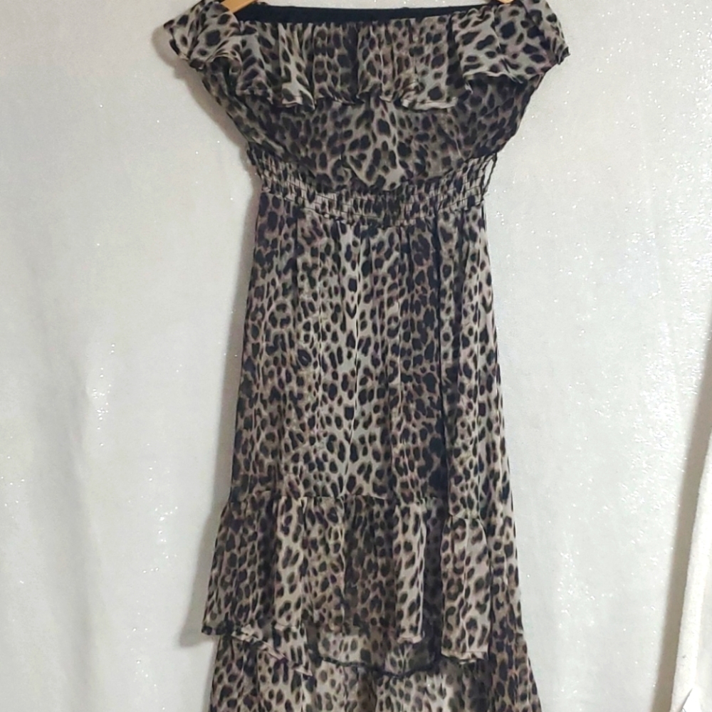 Candy Couture Animal Print Dress